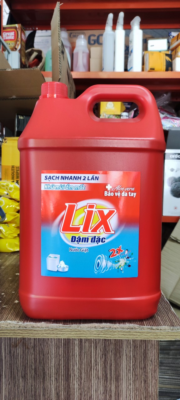 Nước giặt Lix đậm đặc 9kg