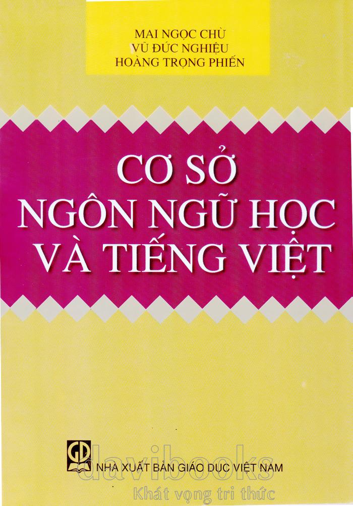 Cơ sở ngôn ngữ học và tiếng việt