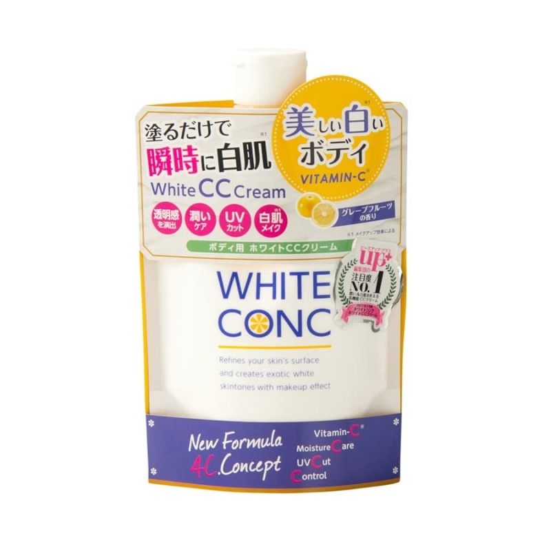 [HCM]Kem Dưỡng Trắng Toàn Thân White Conc Body CC Cream Nội Địa Nhật Bản nhập khẩu