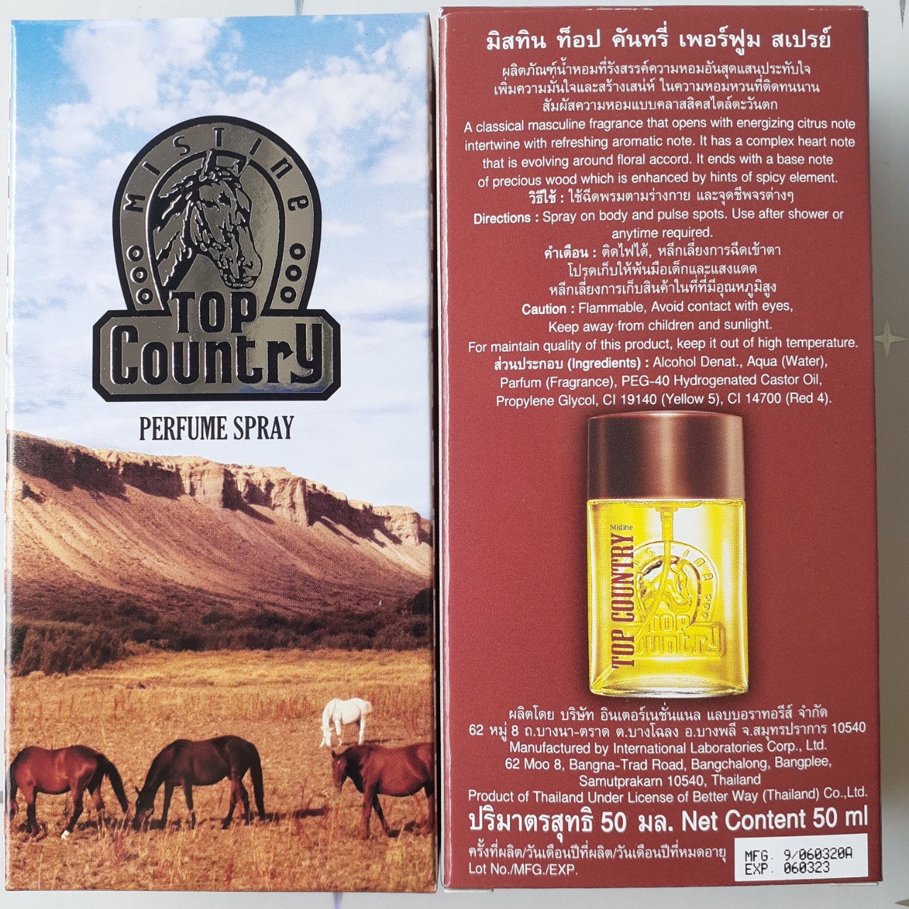 NƯỚC HOA TOP COUNTRY THÁI 50ml