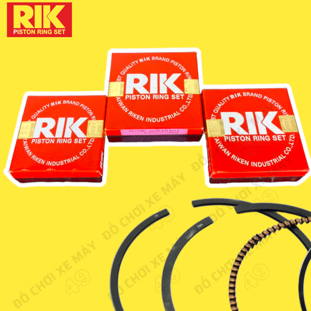 Bạc RIK Chính Hãng 62mm/65mm/72mm