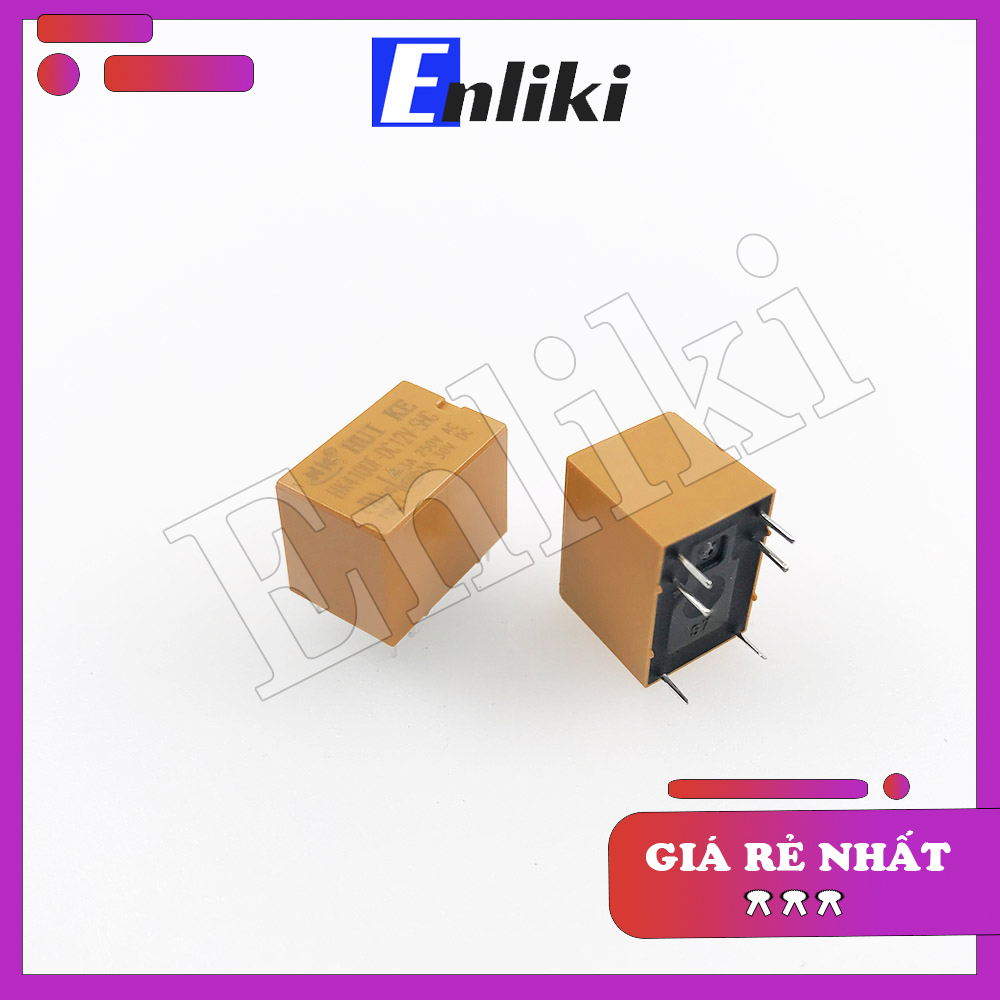 Relay 12V 3A HK4100F-DC12V-SHG 6 Chân