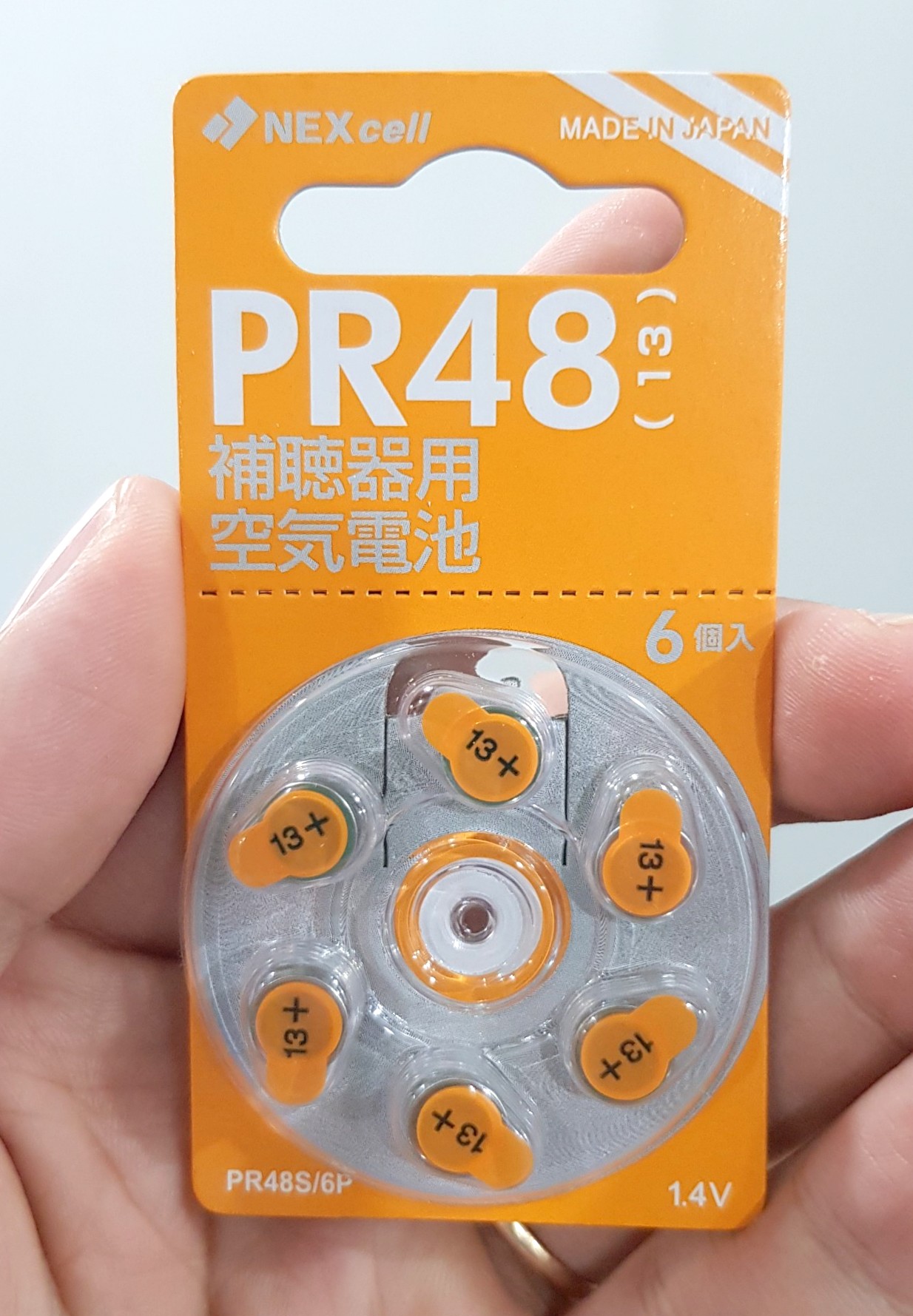 [HCM]Pin dùng cho máy trợ thính PR48 13 Phonak PR41 312 vĩ 6 viên