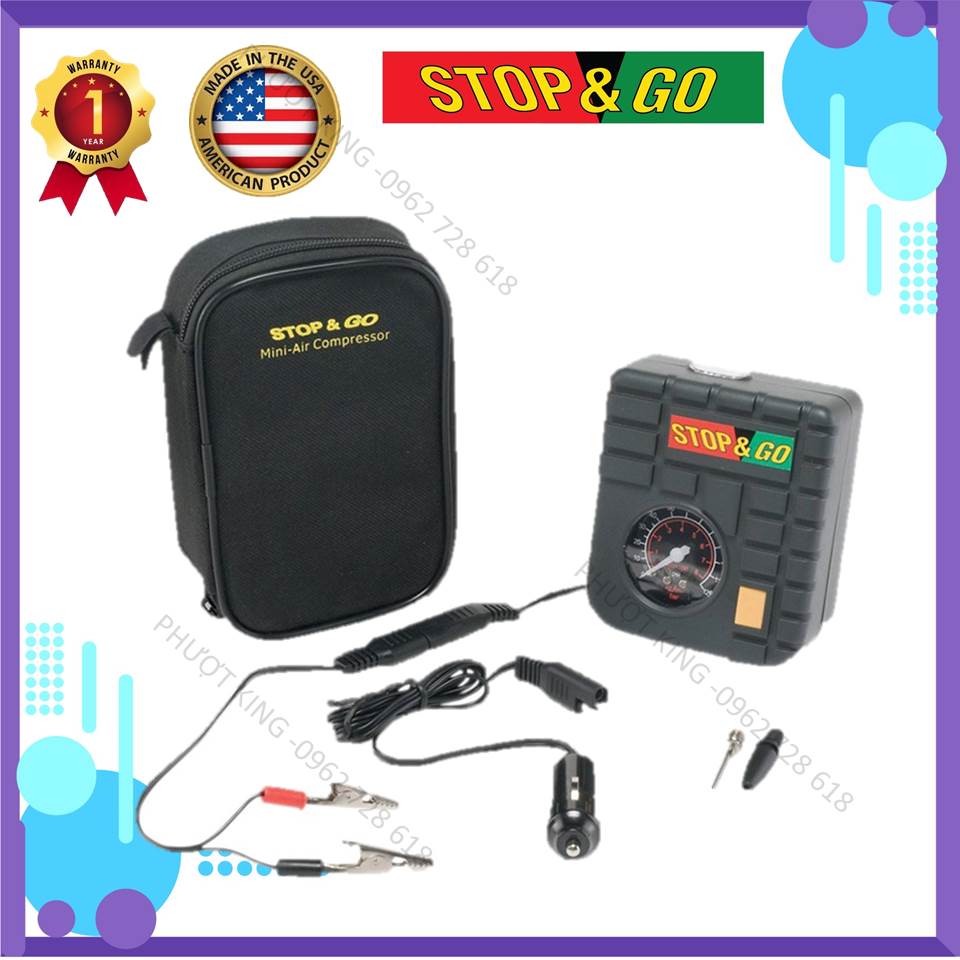 Bộ bơm xe stop & go
