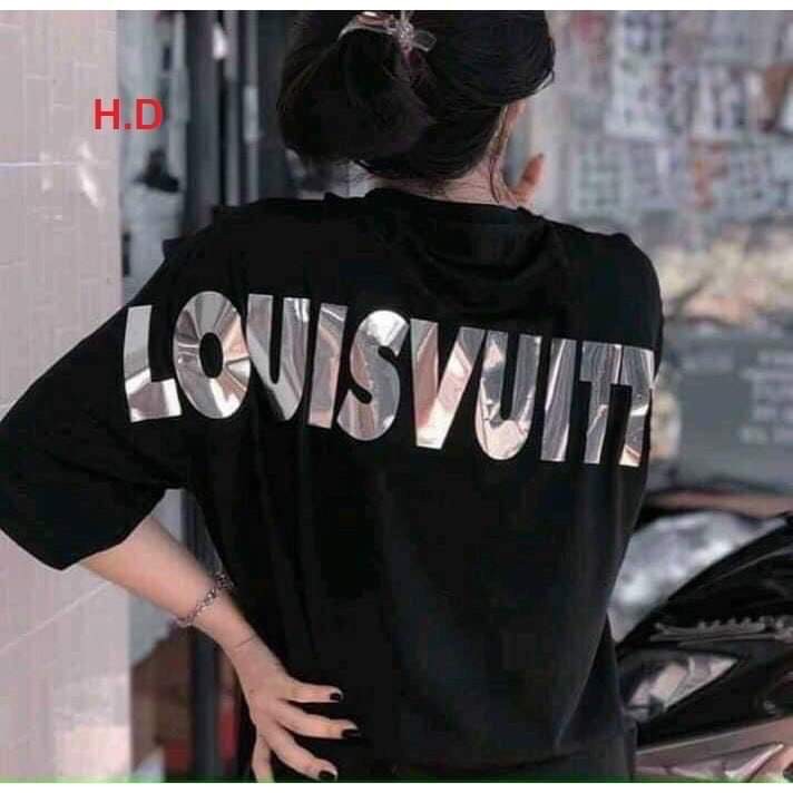 Áo phông Luôn Vui Tưới tráng gương in lưng HARI0421