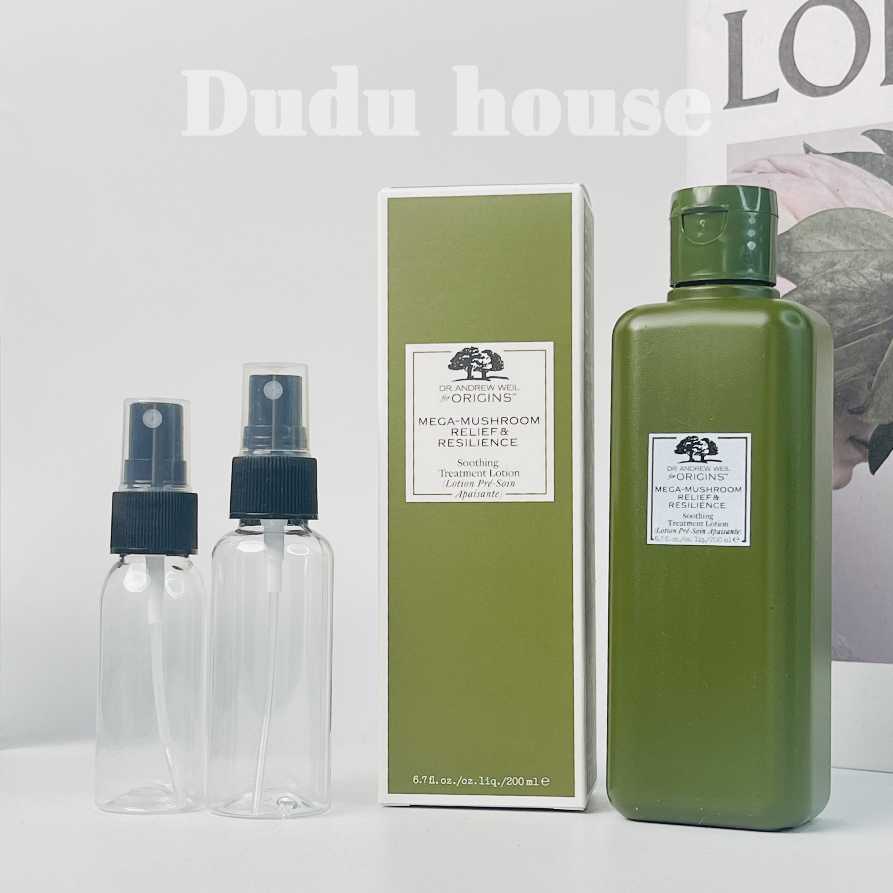 Toner Nấm Origins Mega-Mushroom Skin Relief Soothing Treatment Lotion da nhạy cảm 200ml