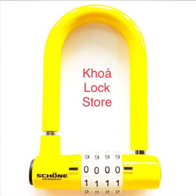 Ổ khóa số SCHONE SC802 chiều dài càng khóa 125mm