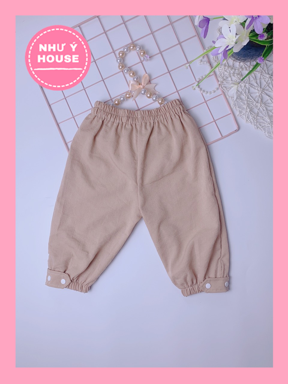 Quần dài bé gái 🍉 [𝑭𝑹𝑬𝑬𝑺𝑯𝑰𝑷 𝑴𝑨𝑿] 🍉 Như Ý House - quần đũi cho bé từ 8 -22 kg