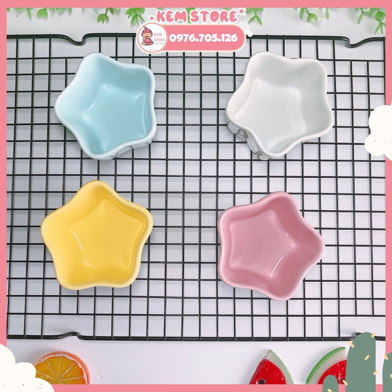 [FREESHIP] Bát Sứ Ăn Dặm Hình Ngôi Sao Cho Bé