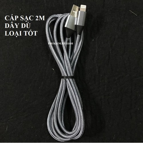 Cáp sạc Iphone 2M dây dù hiệu KEFFA