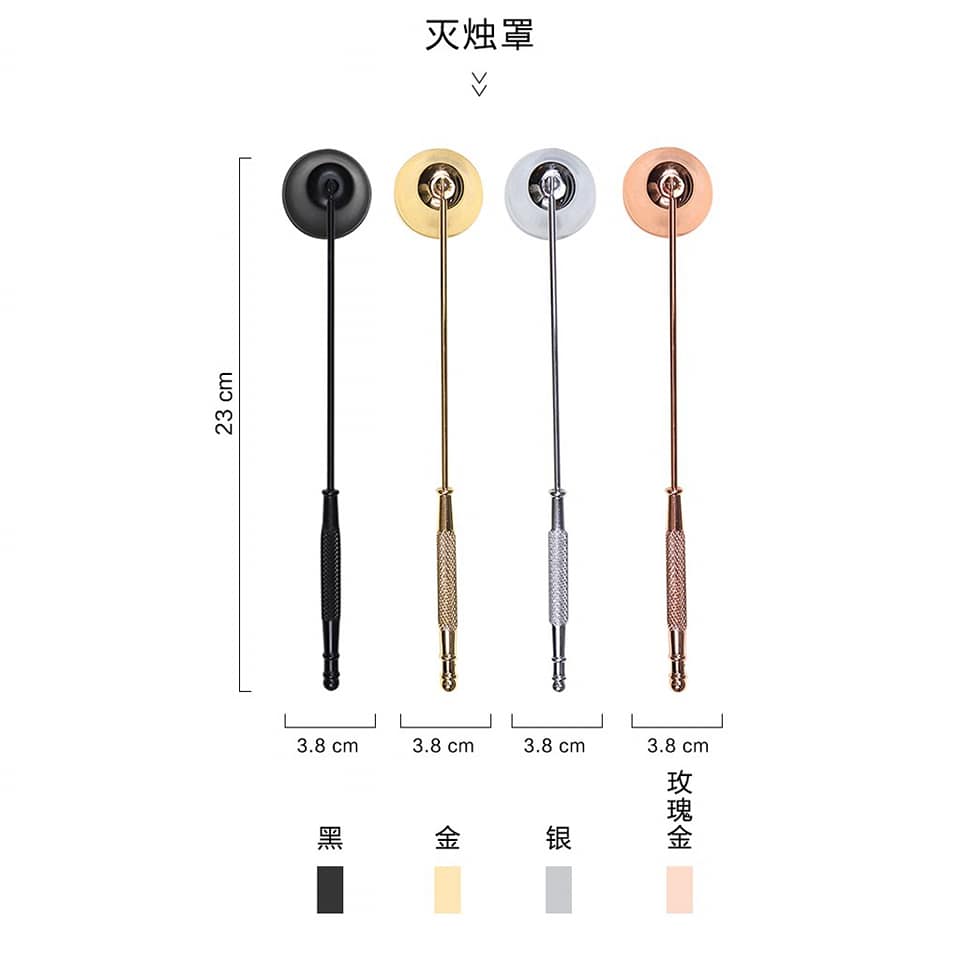 bộ dụng cụ chăm sóc nến đầy đủ 5 món sang chảnh