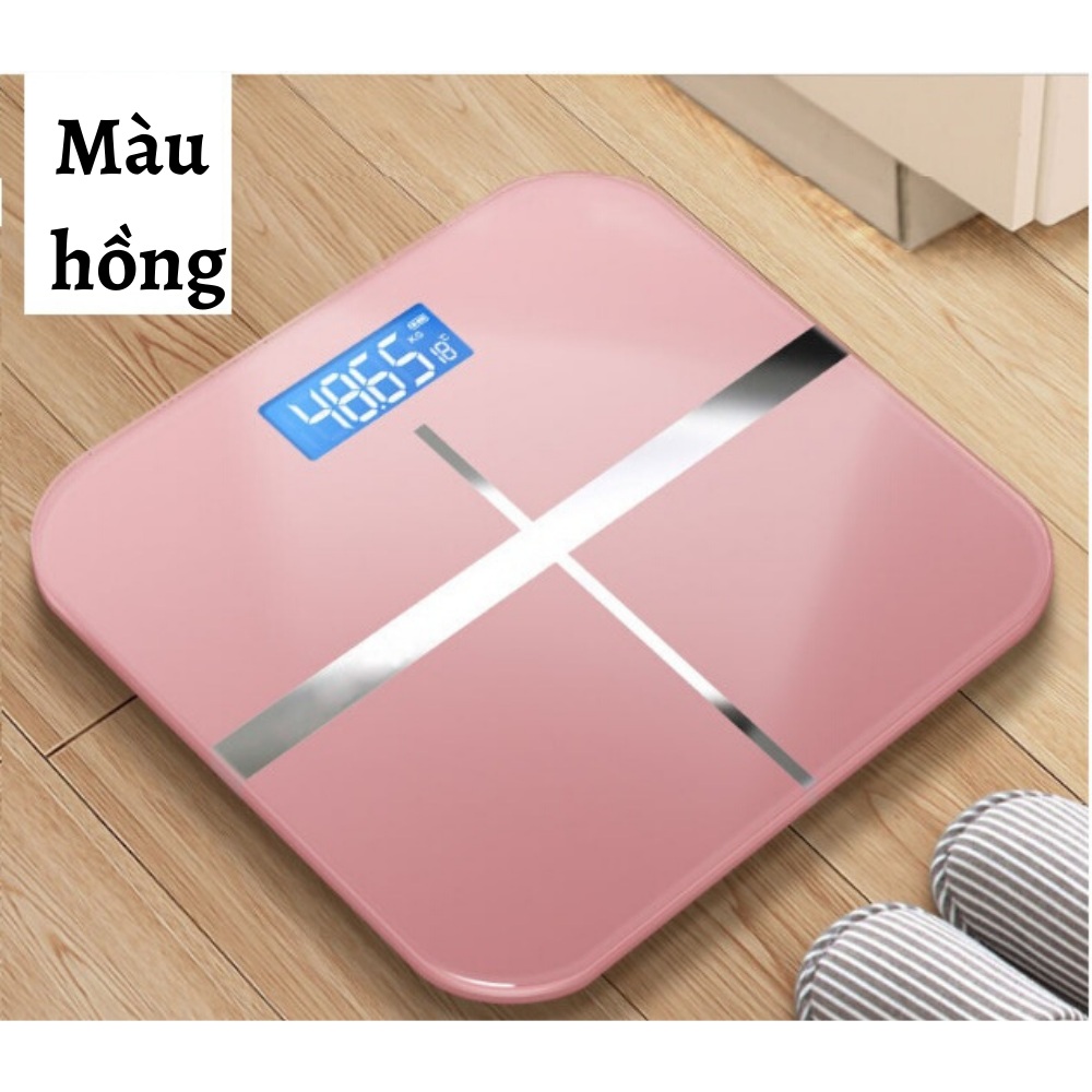 Cân sức khỏe điện tử độ chính xác cao Tặng thước dây - Giao màu ngẫu nhiên