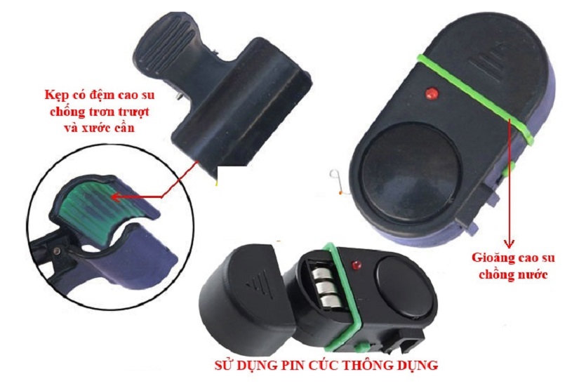 Chuông báo cá cắn câu