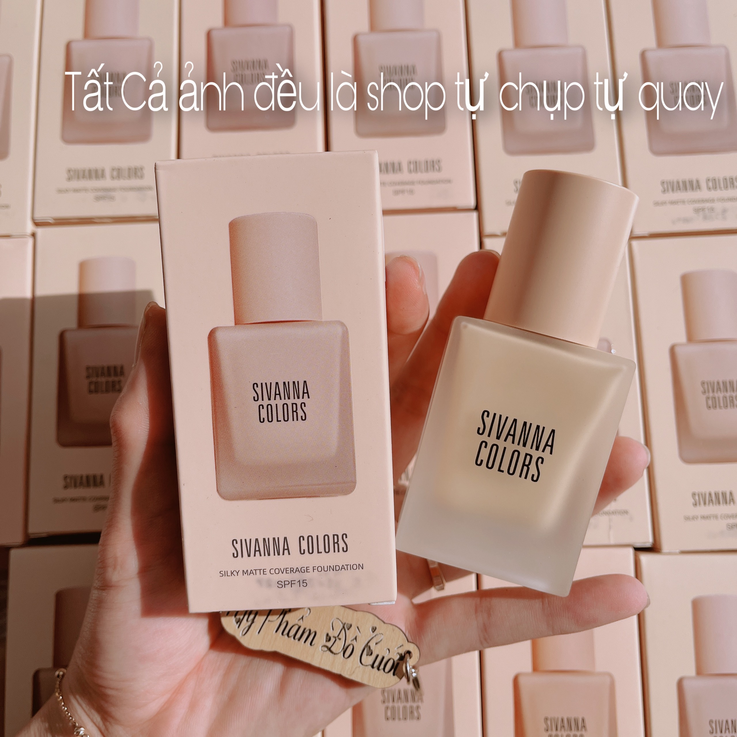 Kem Nền Sivanna Colors Silky Matte Coverage Foundation HF 118 30ml [Chính Hãng]