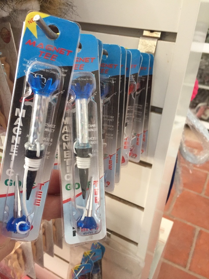 tee golf có dây- tee ghim