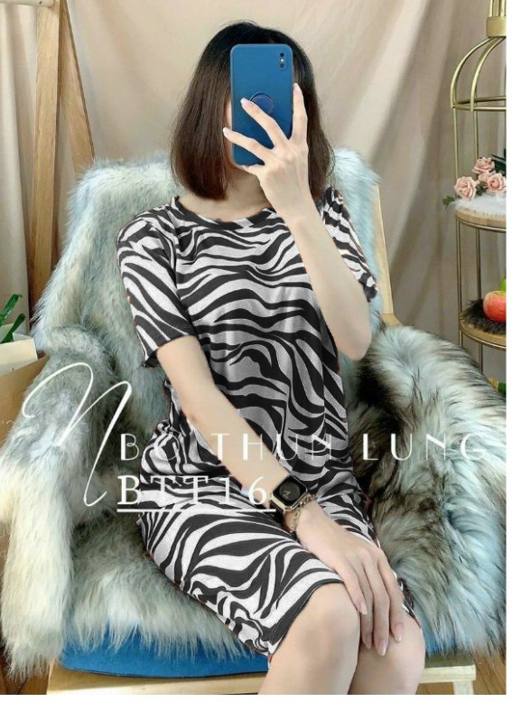 Đồ Bộ mặc Nhà Nữ - Vải Lụa - Freesize
