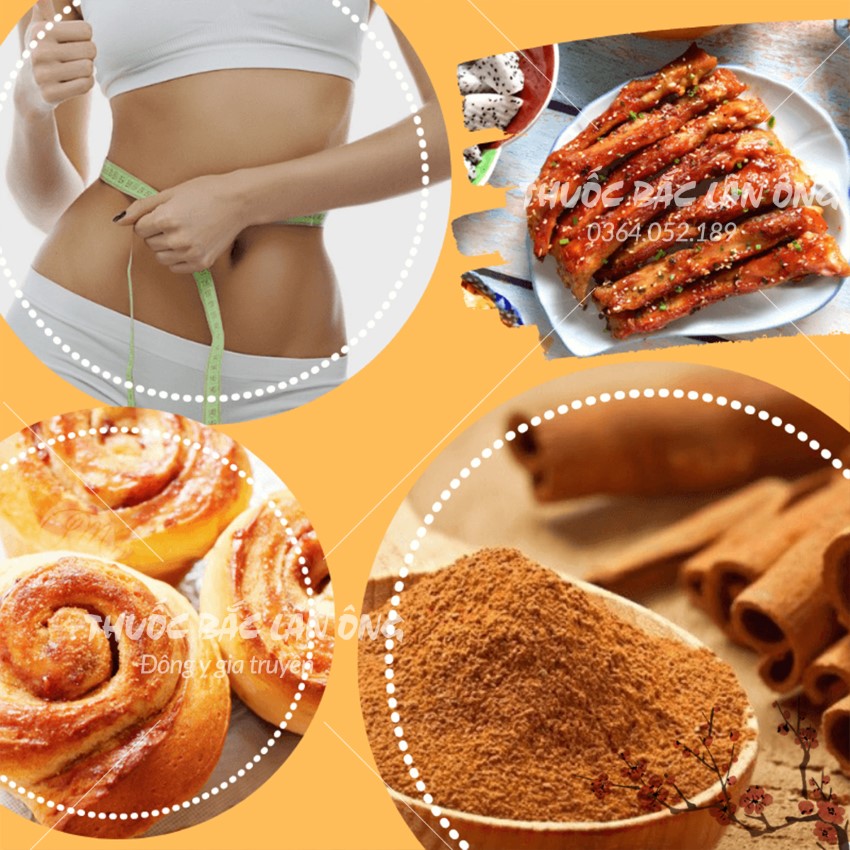 Bột quế nguyên chất 200g, gia vị nấu ăn, tạo mùi thơm hấp dẫn