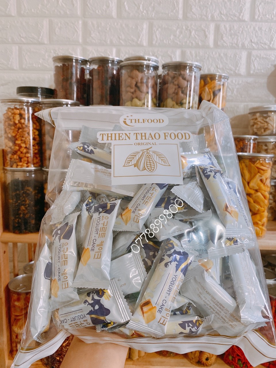 [Hoàn tiền 10%] Bánh xốp sữa chua