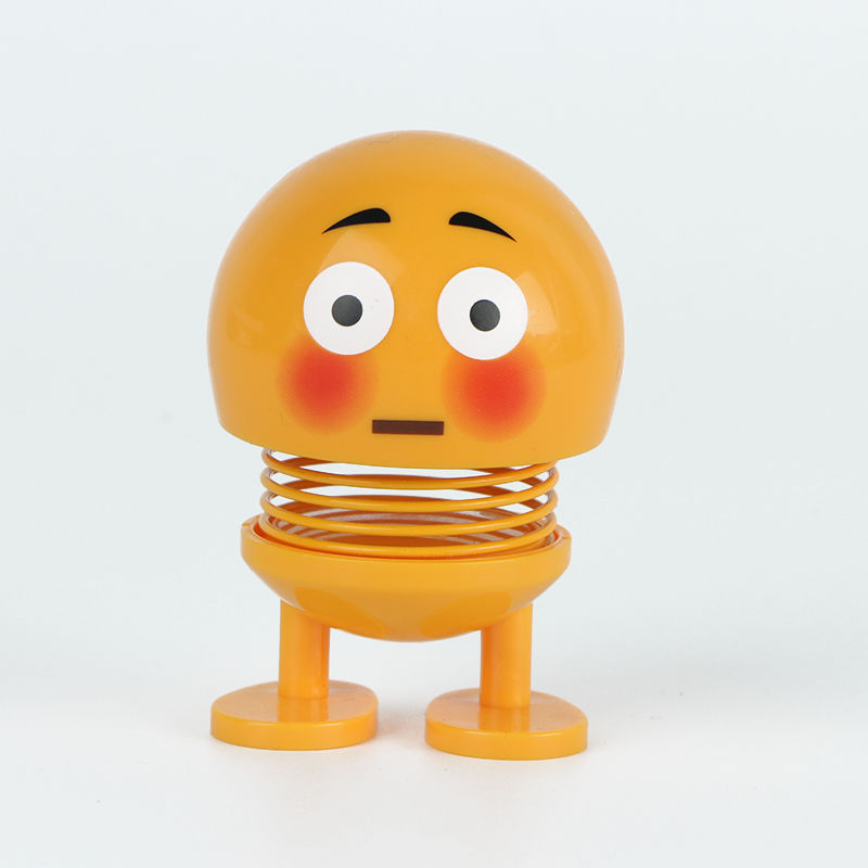 Funny spring emoji-hobby toy-learning desk car decoration ..