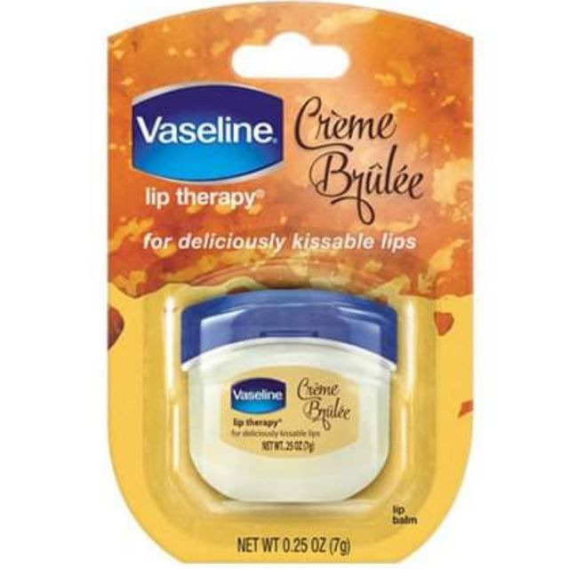Sáp Dưỡng Môi Vaseline Lip Therapy – Creme Brulee (7g)