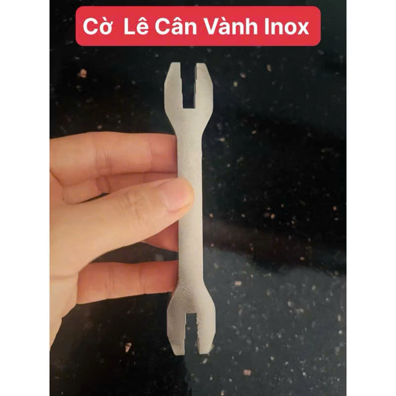 cle cân vành xe máy thép đen CRV