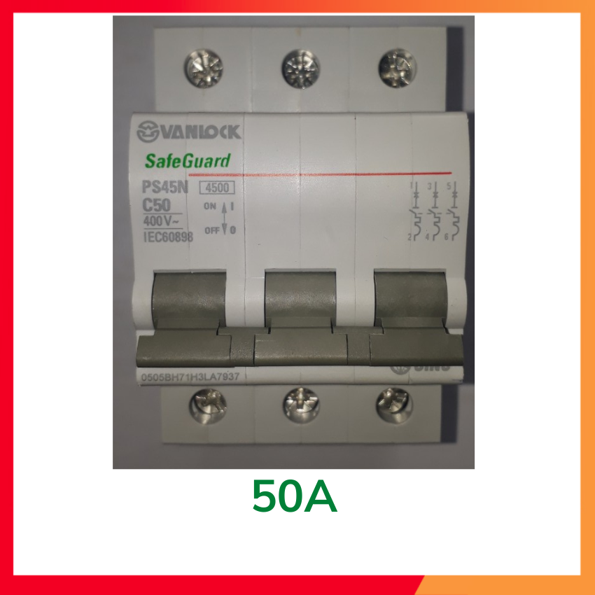 CB 3PHA (Aptomat) sino vanlock từ 20A tới 100A