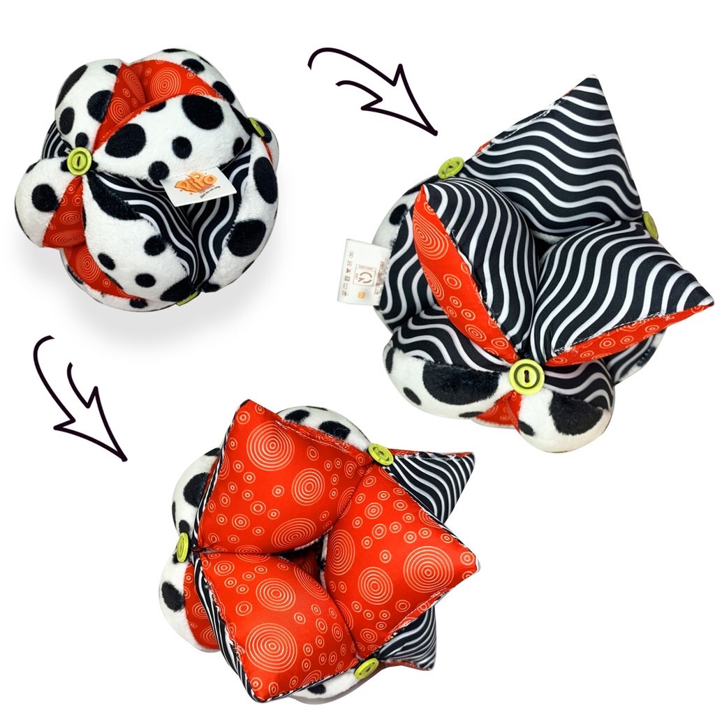 BÓNG MÚI MONTESSORI- PIPO POLKA DOTS