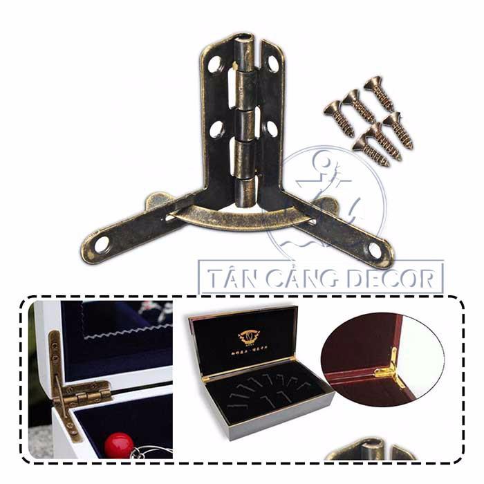 2 Bản lề gập Cổ điển 02 – KT: 3.3cm