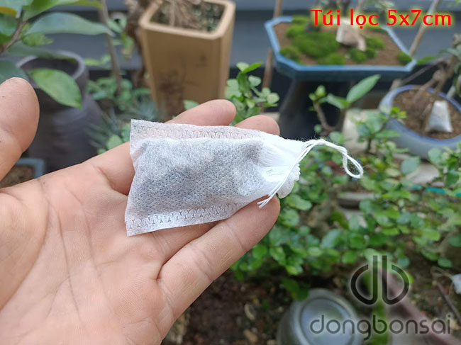 Túi lọc đựng phân 5x7cm (số lượng 100 túi)