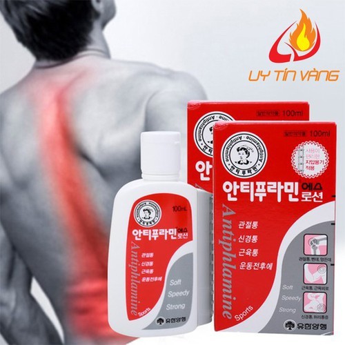 [HCM]Dầu Nóng[ An-tiphla-mine] 100ml HÀN QUỐC