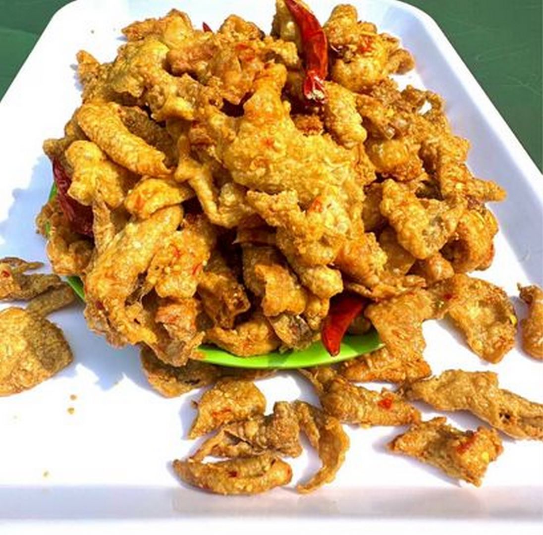Da Gà Sấy Bơ Tỏi - Siêu Ngon 100G