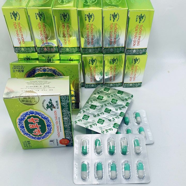 Thống phong tiên thảo đơn-giảm đau và làm tiêu vi.êm sưng
