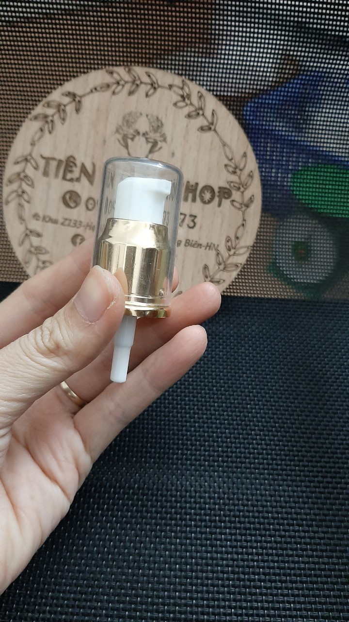 Chai thuỷ tinh mờ đầu xịt giọt bạc ( chọn size)