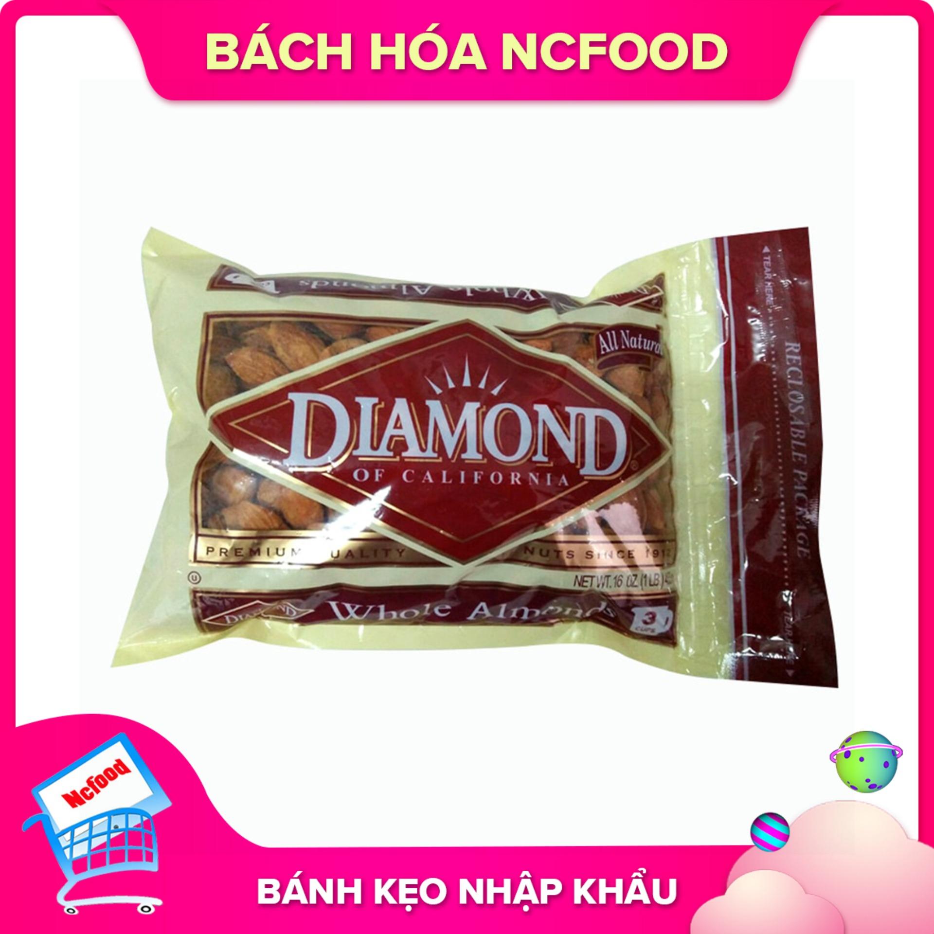 Hạnh Nhân Mỹ Rang Bơ Diamond (Nhập khẩu)