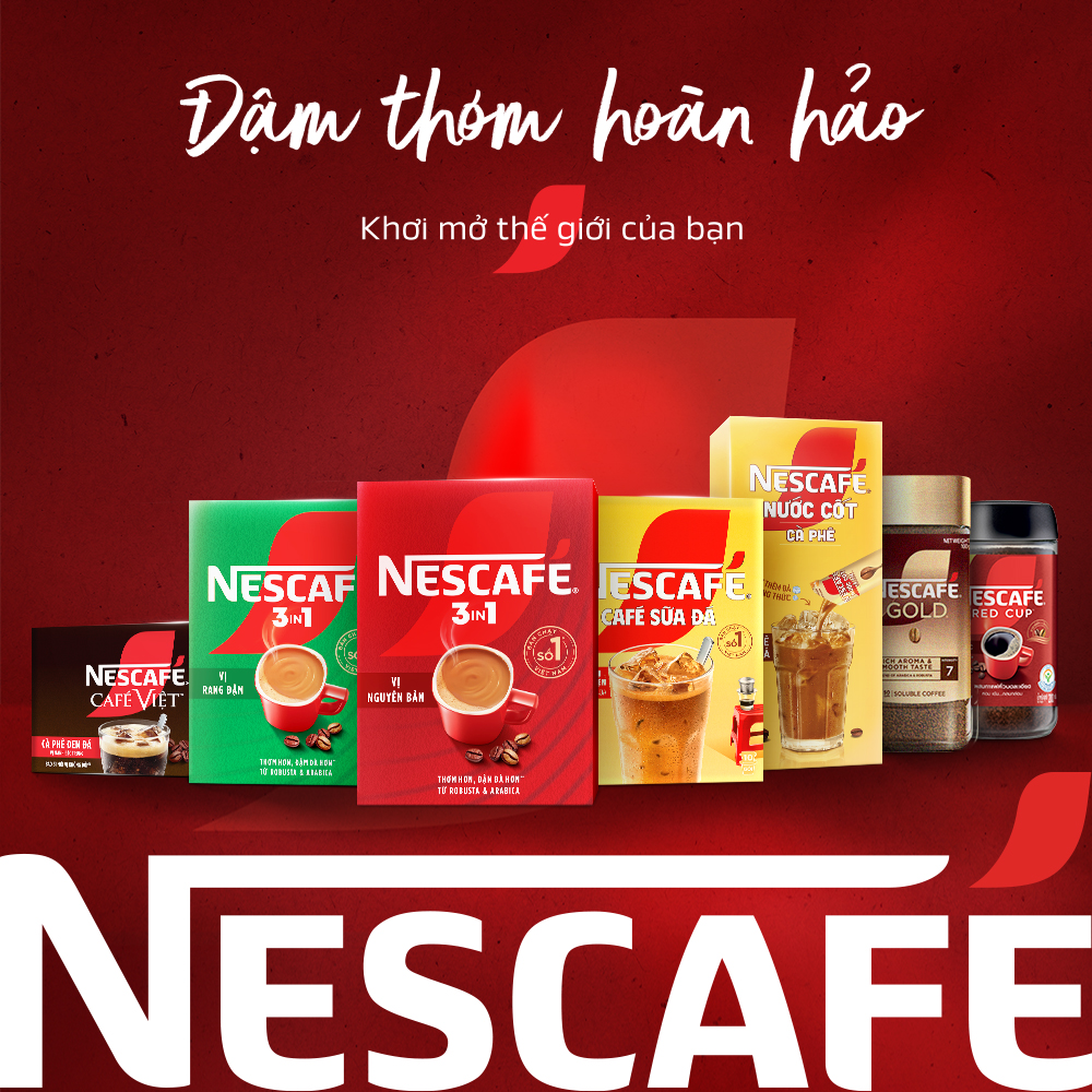 [FREESHIP TOÀN QUỐC] Combo 2 hộp Cà Phê Sữa NESCAFÉ Cà Phê Sữa Đá (Hộp 10 Gói x 24g)