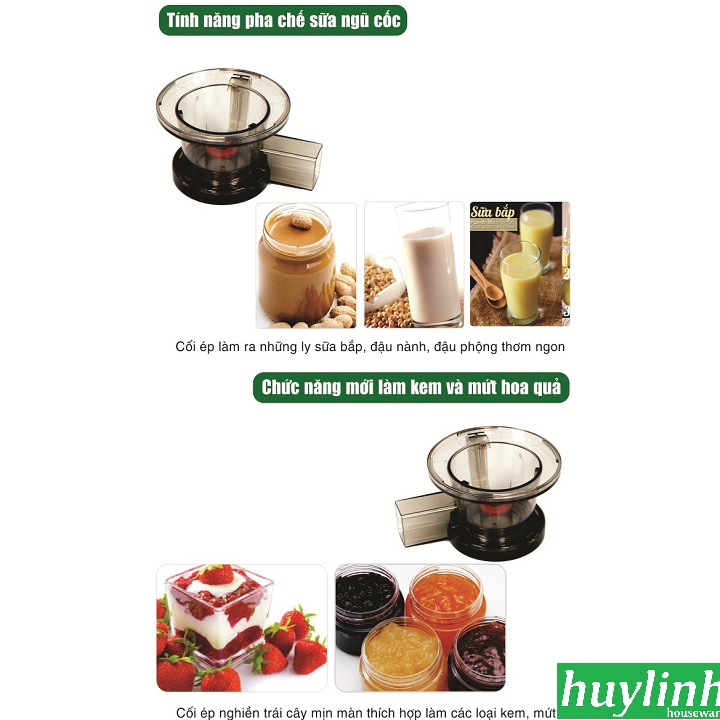 Máy ép chậm Iruka I52