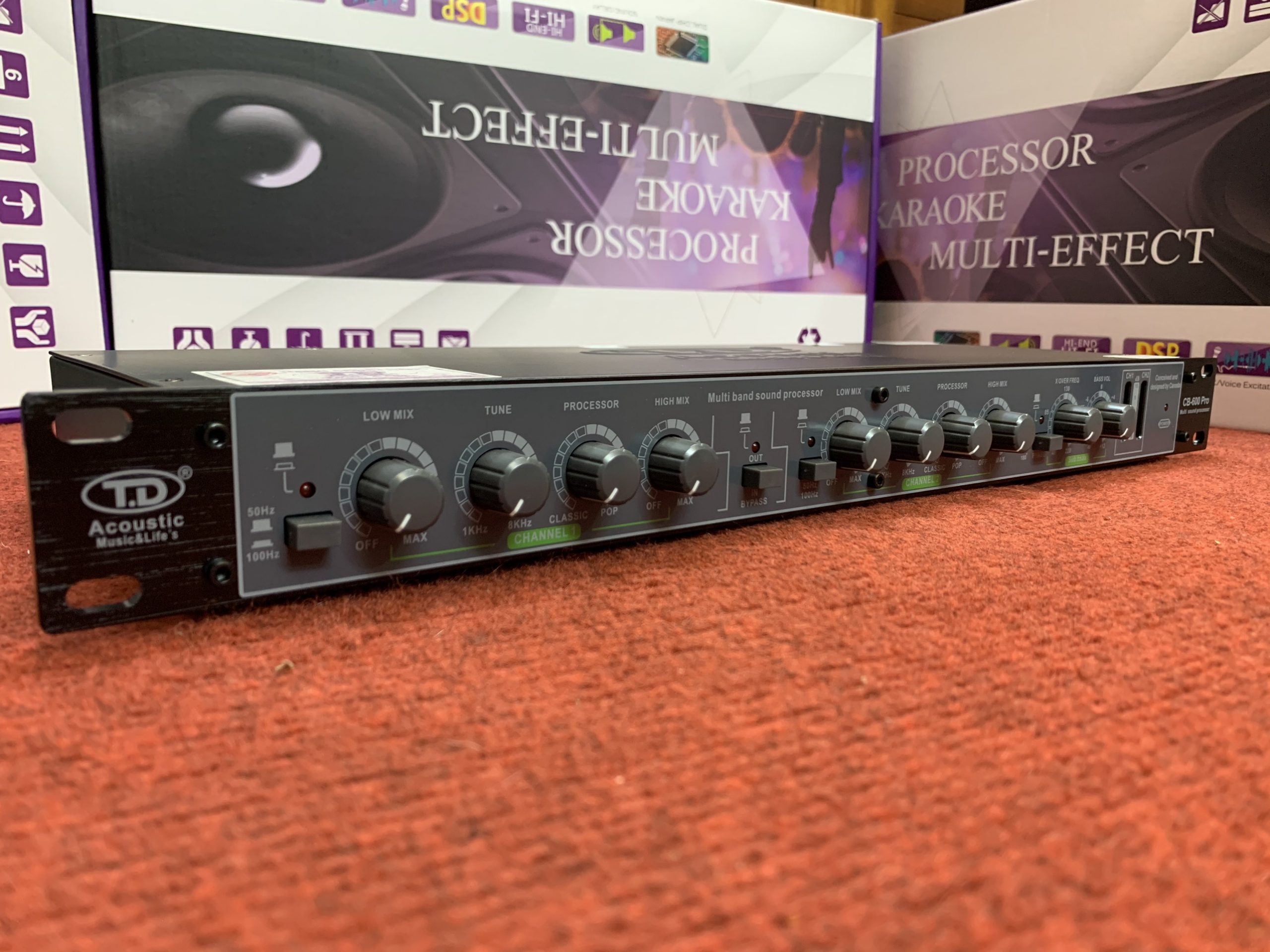 [HCM]MÁY NÂNG TIẾNG TD ACOUSTIC CB 600 PRO-MODEL 2020