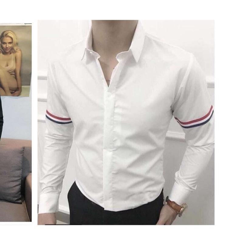 (HOT) ÁO SƠ MI NAM QUỐC DÂN VIỀN TAY SIÊU HÓT