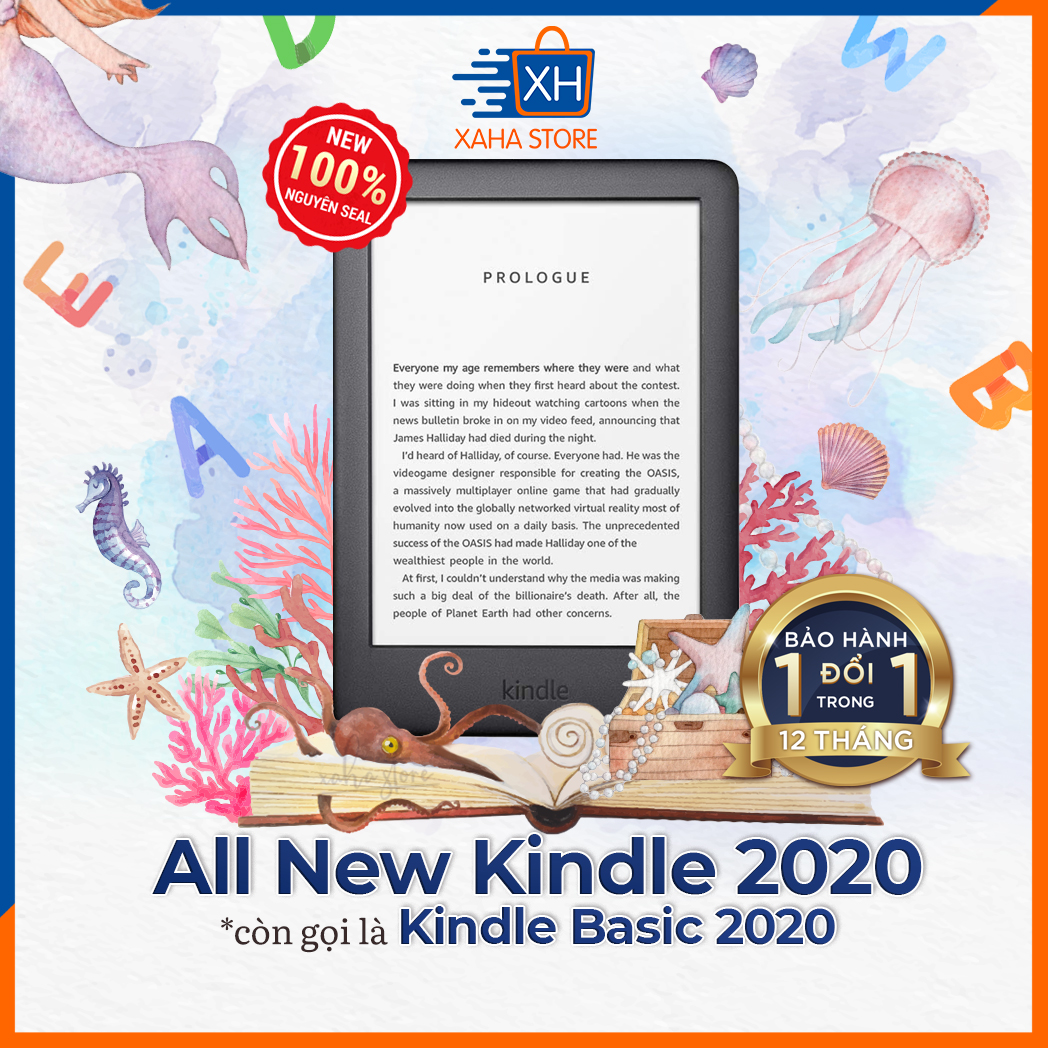 Máy đọc sách All-new Kindle 10th Generation - 2019