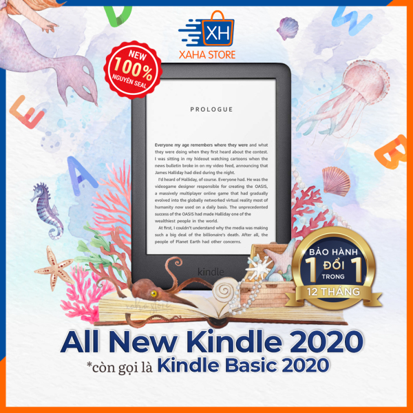 Máy đọc sách All-new Kindle 10th Generation - 2019 (4GB/8GB) (All-new Kindle 10th Generation - Now with a Built-in Front Light)