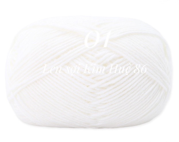 Len milk cotton Mianbao cuộn 40gr