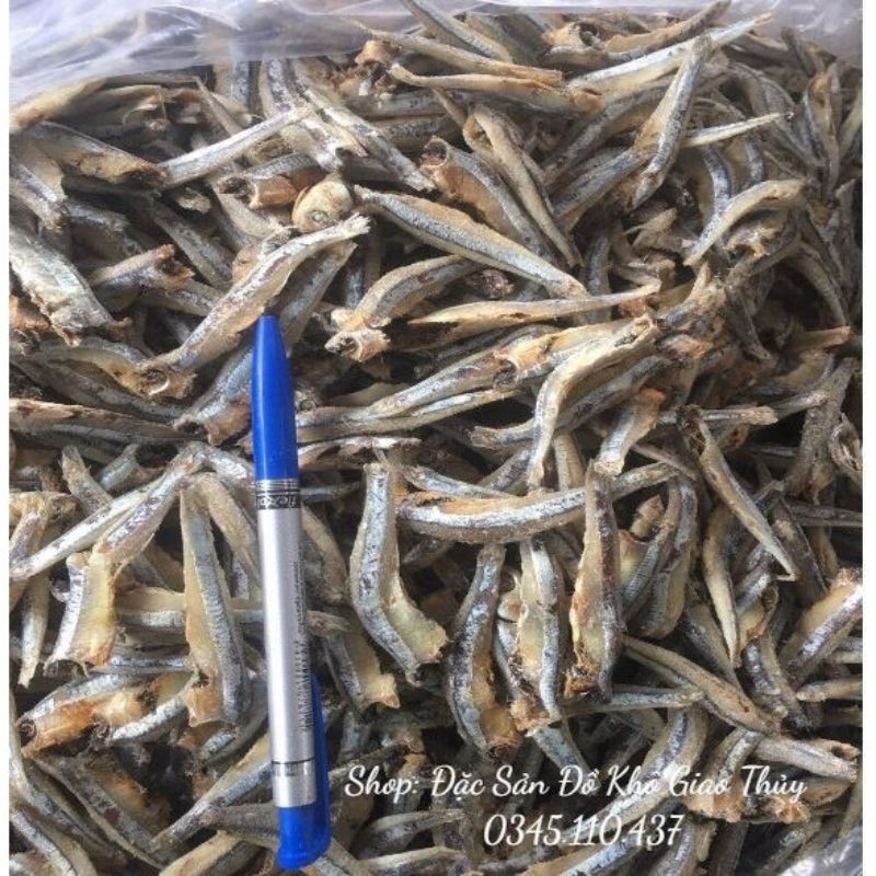 1Kg Cá Cơm Dai ,(Cá Cơm Đen), Cá Thơm, Dai Ngon Thịt Chắc