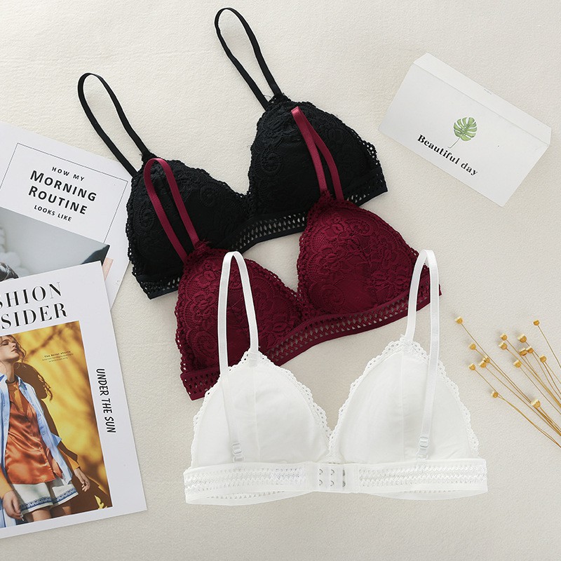 Áo lót ren bralette có mút COCO LAND