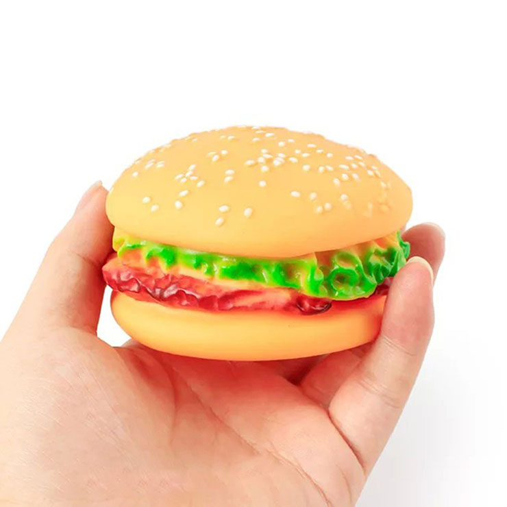 [HOÀN TIỀN 10%]Đồ chơi hình bánh hamburger dành cho thú cưng - Cutepets