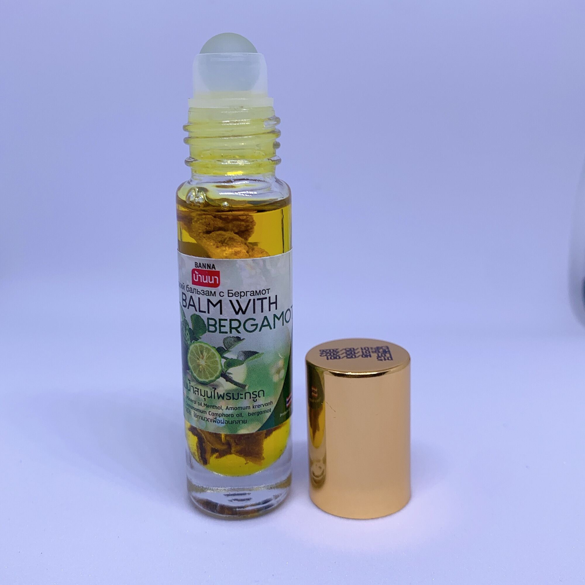 Dầu Lăn Thảo Dược Otop Oil Balm With Herb (Hương Chanh) 8ml Nhập Khẩu