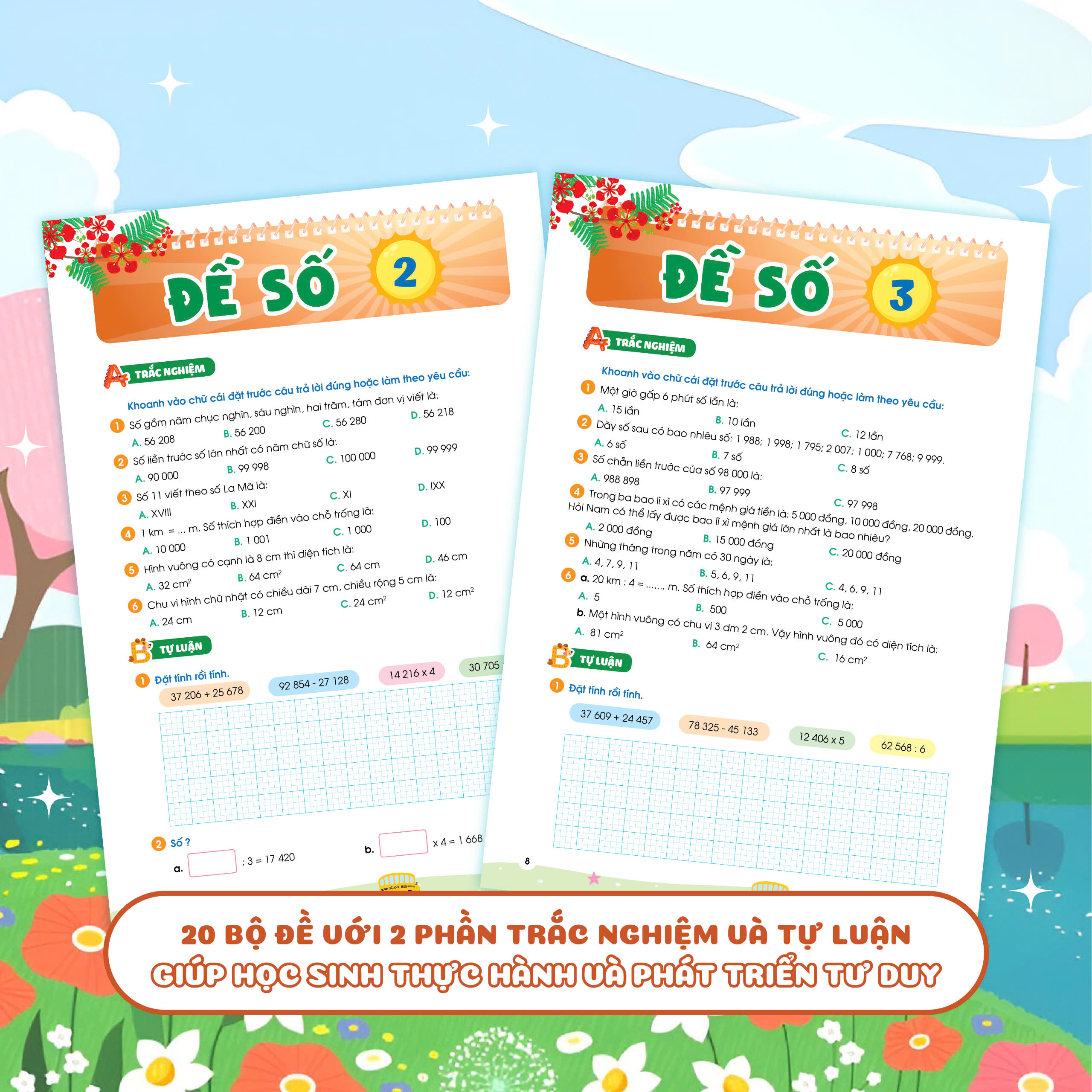 Sách Combo Phiếu ôn hè Toán và Tiếng Việt Lớp 3