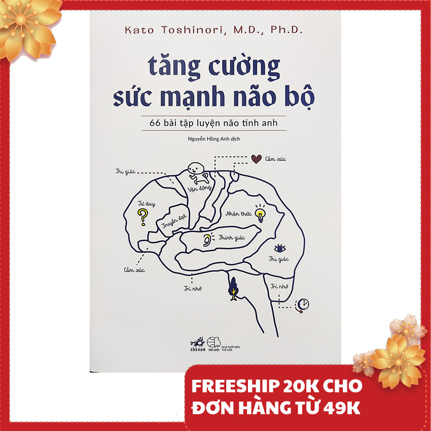 Sách - Tăng cường sức mạnh não bộ - 66 bài tập luyện não tinh anh