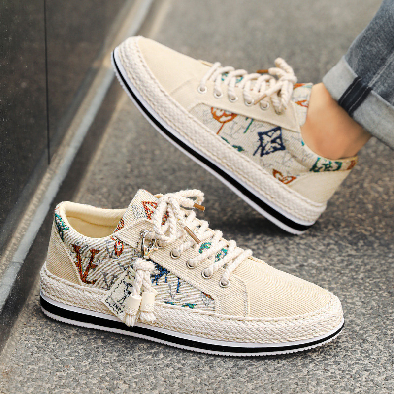 Giày Sneaker Giày Vải Nam HOTTREAND Mới Nhất