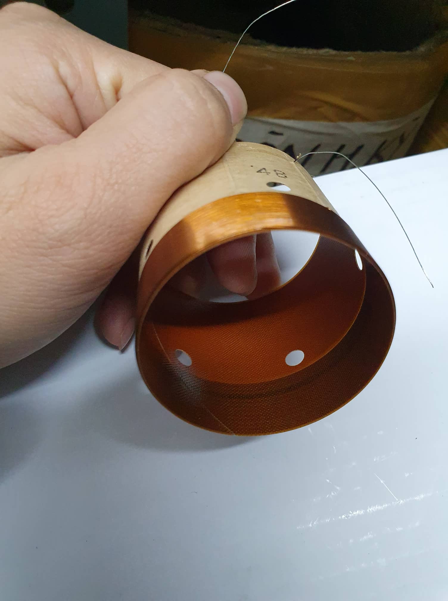 côn loa phi 48 2 lớp