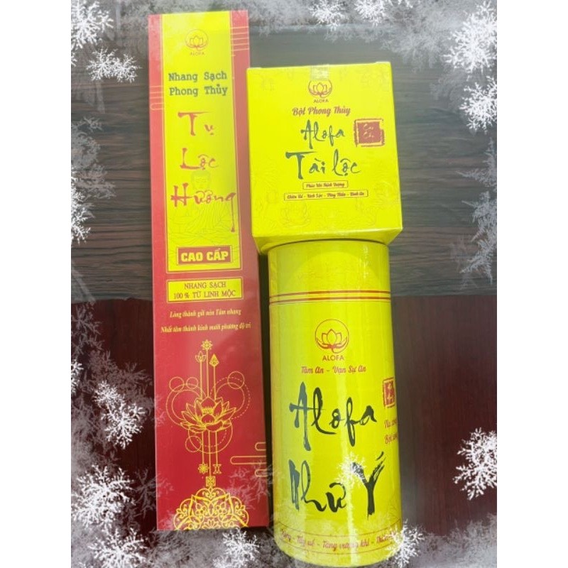 20 gói bột phong thủy Alofa